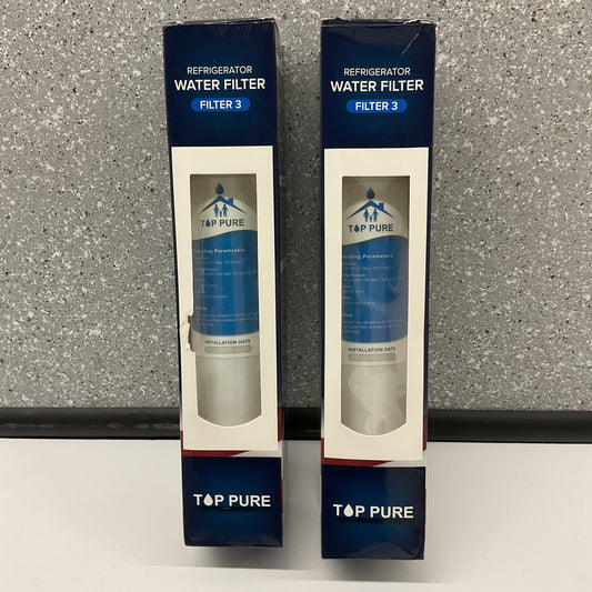 Top Pure Refrigerator Water Filter (Filter 3) 2 pair