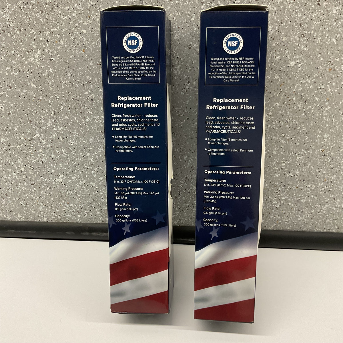 Top Pure Refrigerator Water Filter (Filter 3) 2 pair
