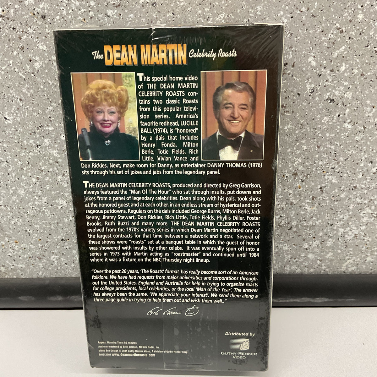 Greg Garrison Presents The Dean Martin Celebrity Roasts Lucille Ball & Danny Thomas