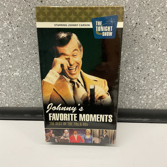 The Tonight Show Starring Johnny Carson: Johnny's Favorite Moments - The Best of the 70s & 80s (VHS)