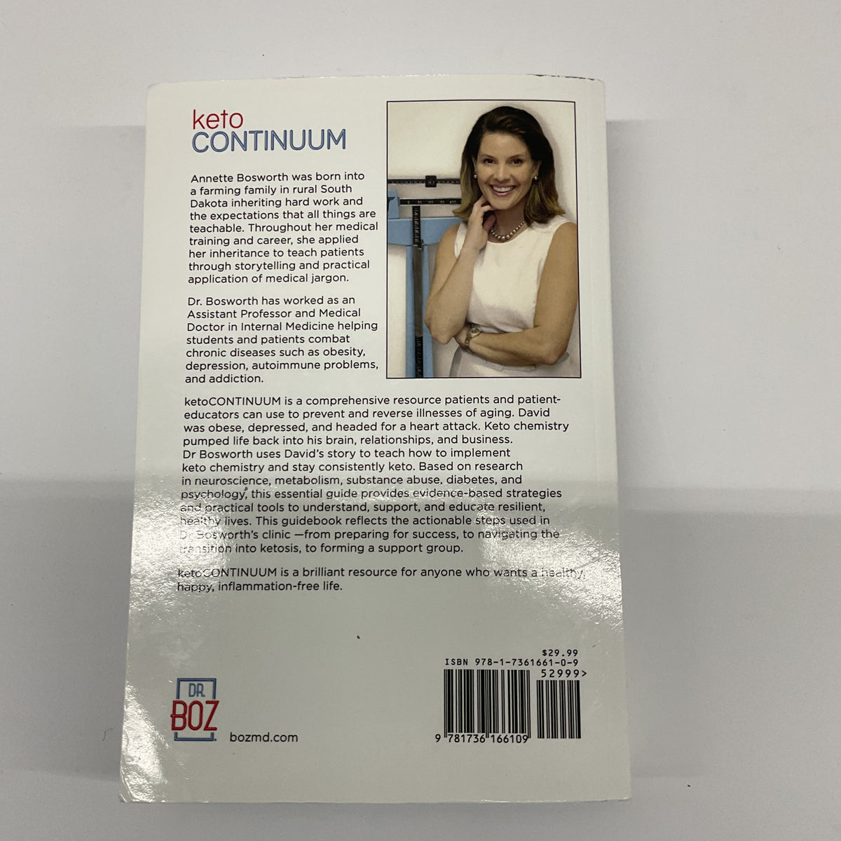 Keto Continuum Consistently Keto for Life Annette Bosworth MD Paperback