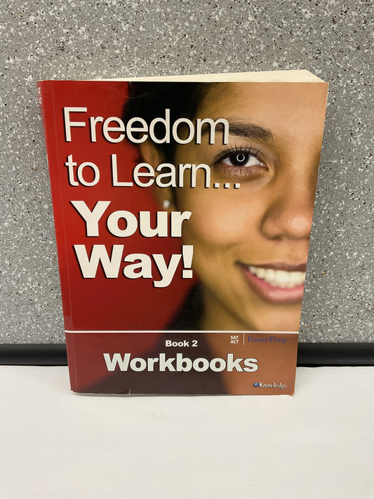 eKnowledge PowerPrep SAT ACT Workbooks Book 2 Freedom to Learn Your Way