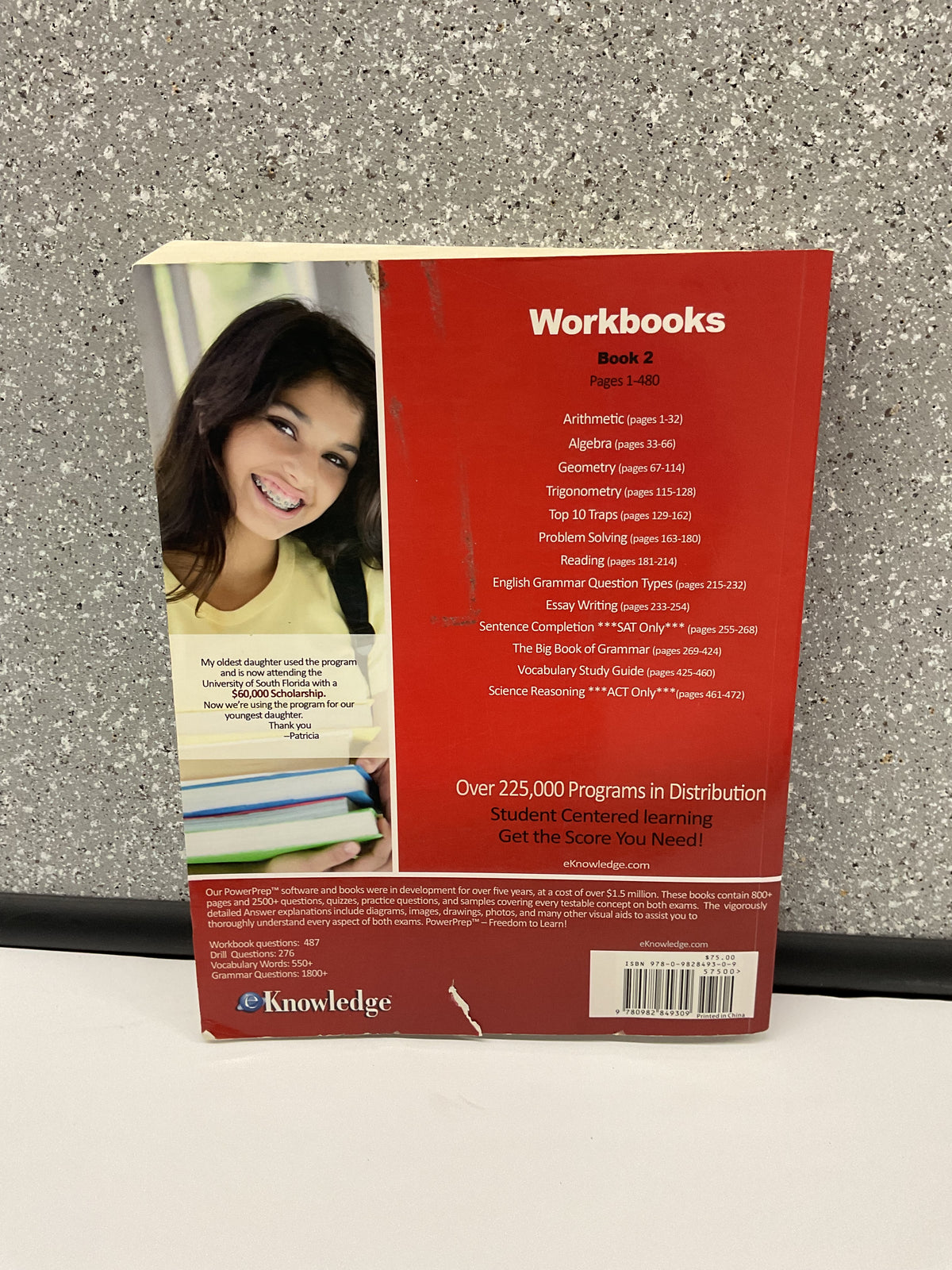 eKnowledge PowerPrep SAT ACT Workbooks Book 2 Freedom to Learn Your Way
