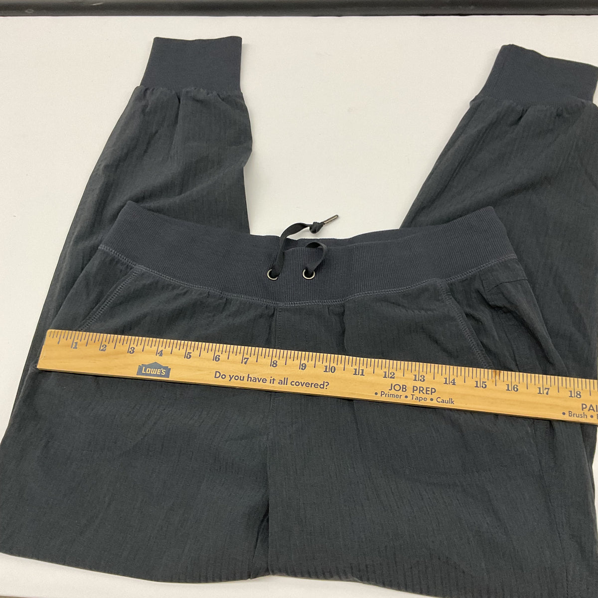 Athleta Women's Size 6 Charcoal Gray Drawstring Jogger Pants