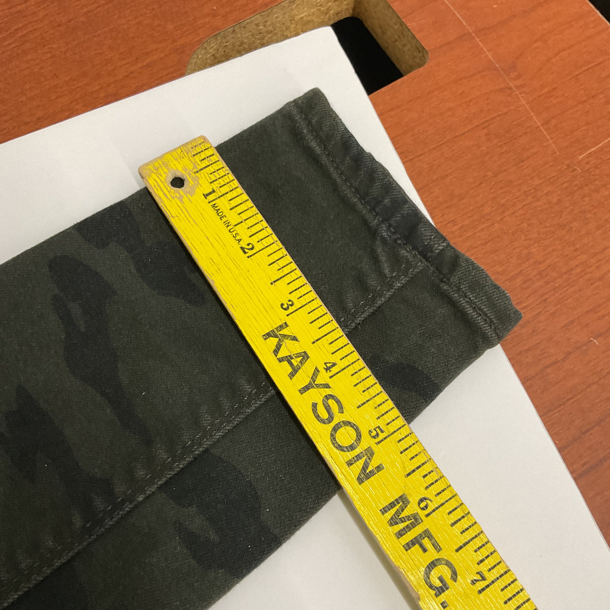 Lee Dream Legging Women's Size 6 Medium Green Camo Mid Rise Pull-On Pants