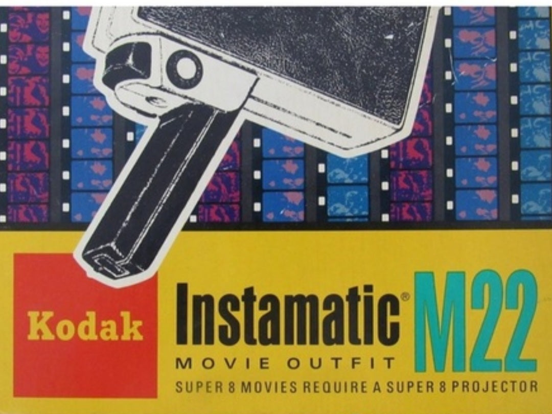 Kodak Instamatic M22 movie camera untested