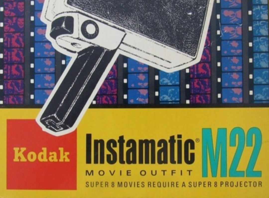 Kodak Instamatic M22 movie camera untested