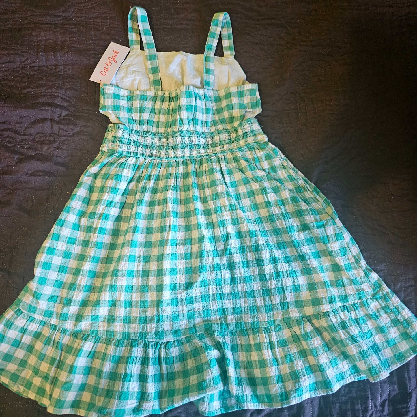 Cat And Jack Girls Gingerham Dress