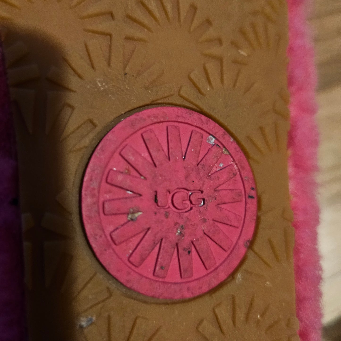 ugg women's fuzzy slippers