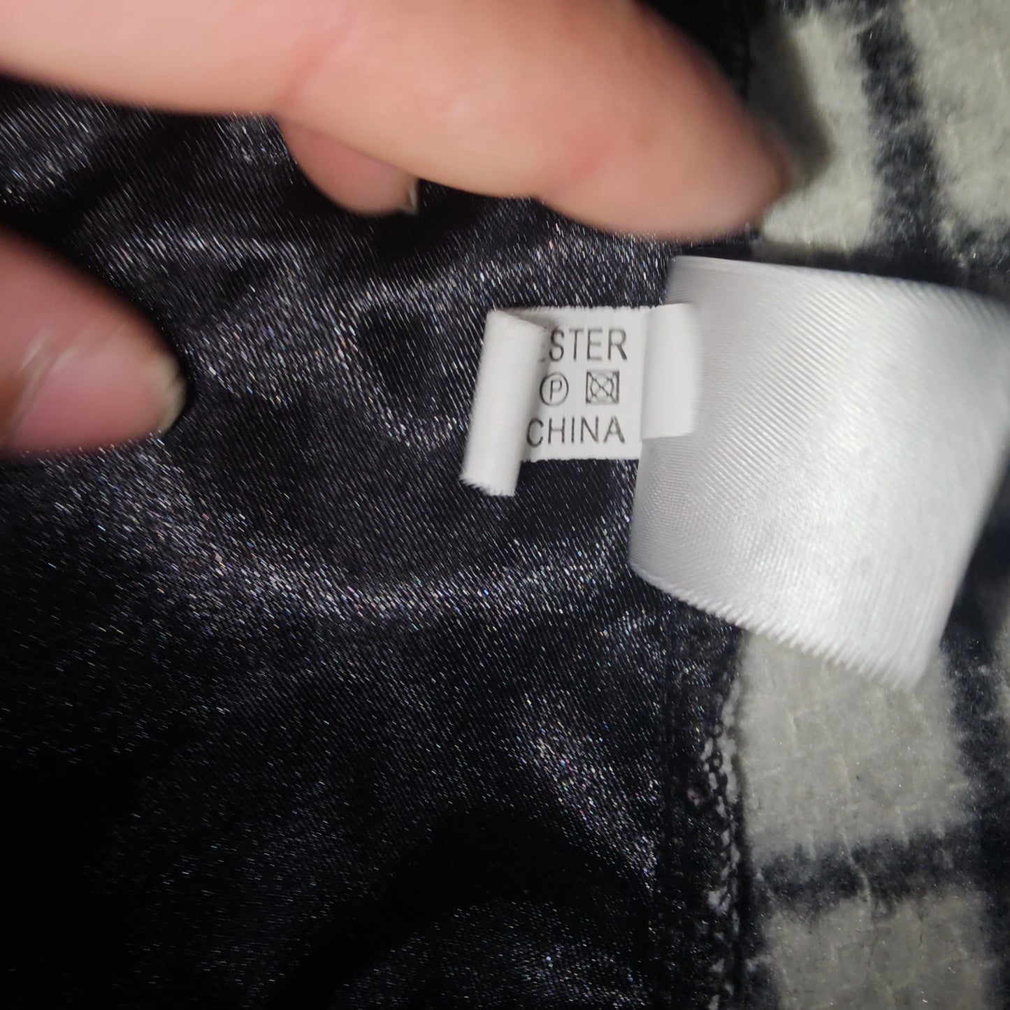 Bailey’s Blossoms Girls Plaid Dress Coat Jacket Black White Size 5T