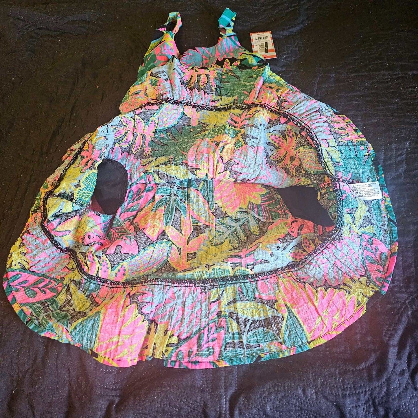 Cat & Jack Girls' Adaptive Tropical Floral Summer Dress | NWT | Various Sizes