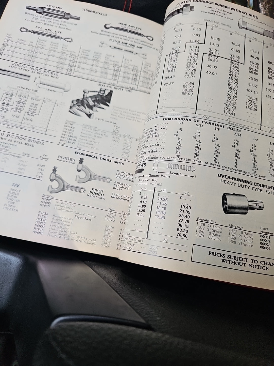 Vintage 1974 Hydraulics Company Red Book Catalog Vickers Gresen Sundstrand