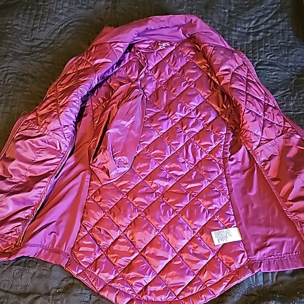 Zelos‎ Women XS Light Down Puffer  Vest Zip Jacket