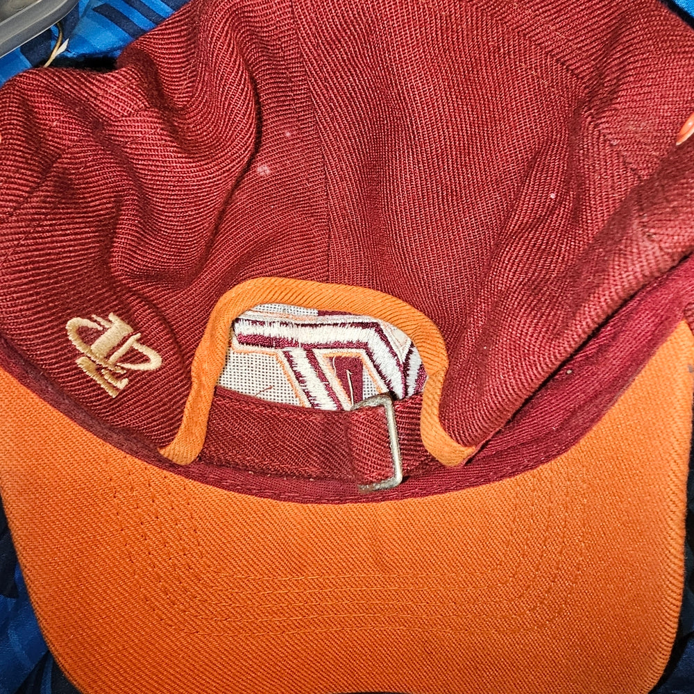VT Hokies Cap in Maroon and Orange