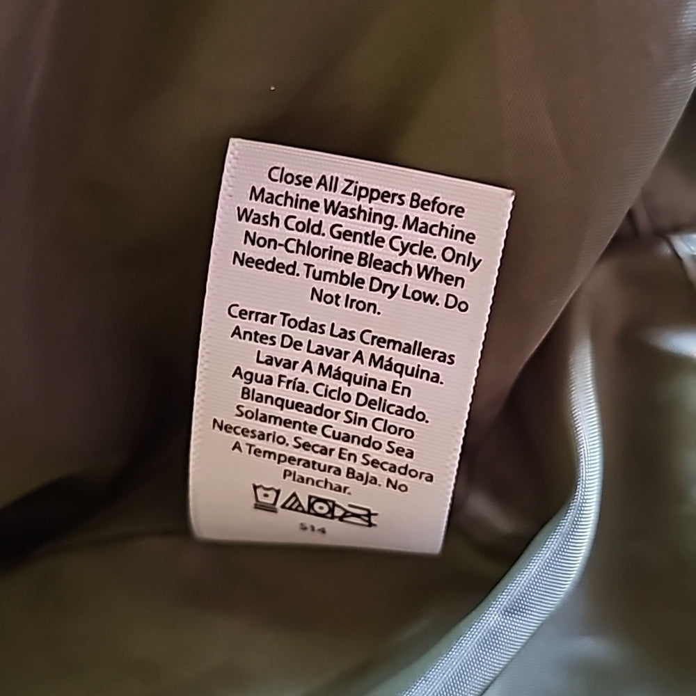 Green puffer jacket time and‎ tru XL