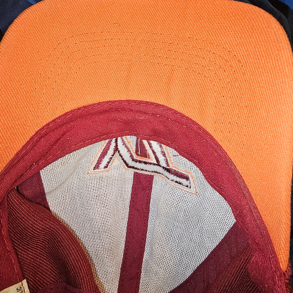 VT Hokies Cap in Maroon and Orange